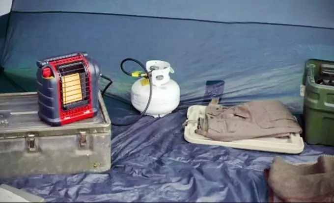 Image showing a camping-tent-heater