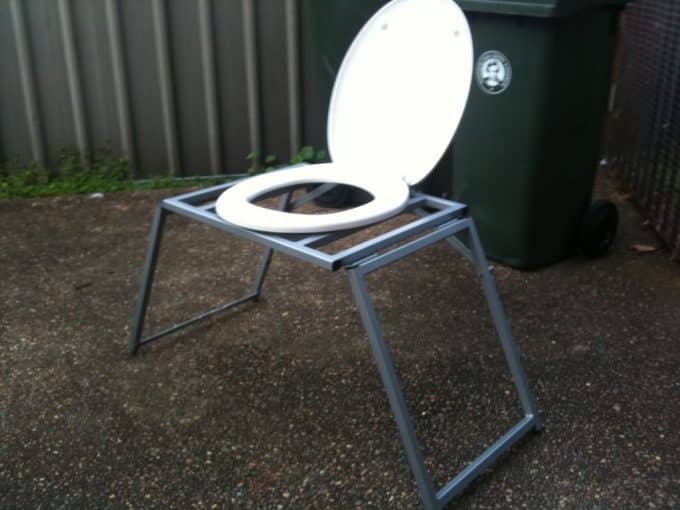 camping potty chair