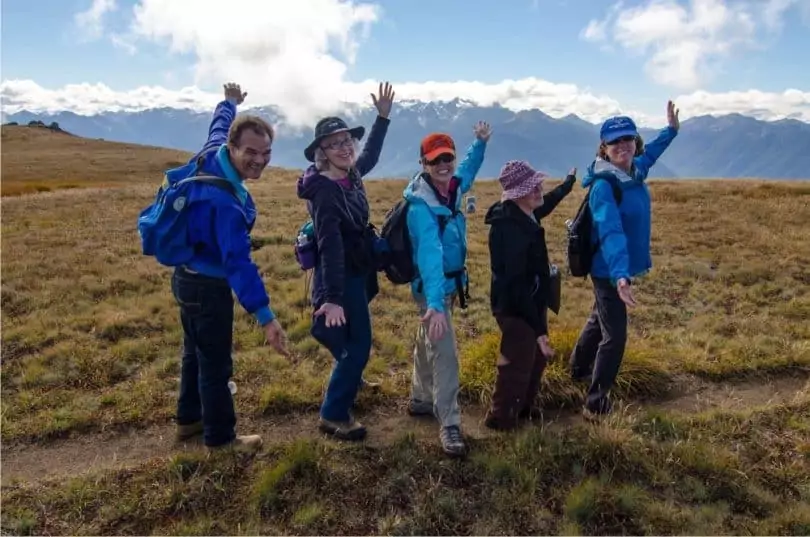 hiking group