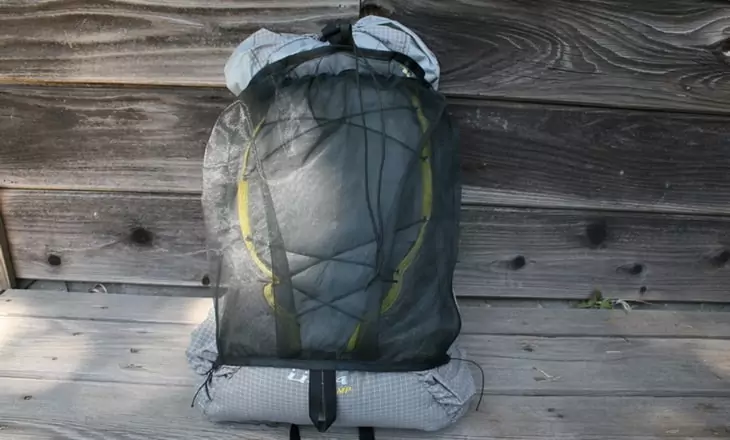 DIY Backpack on the ground