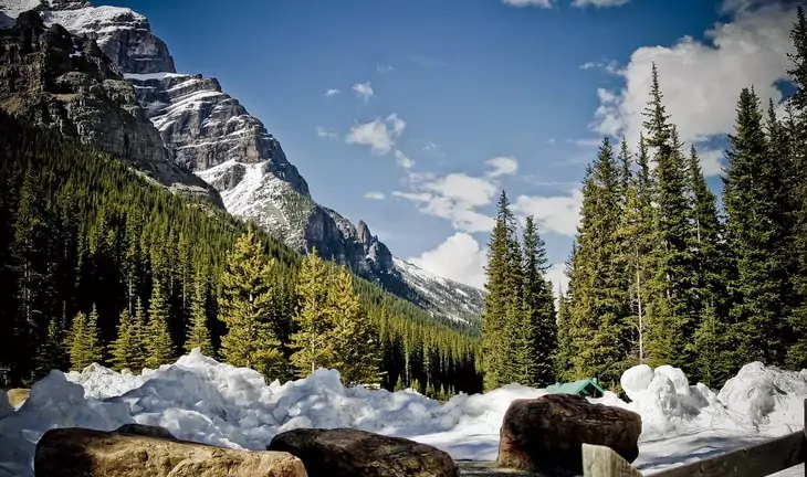 Landscape of Park Mountains