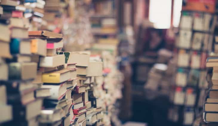 Pile of Books in Shallow Focus Photography