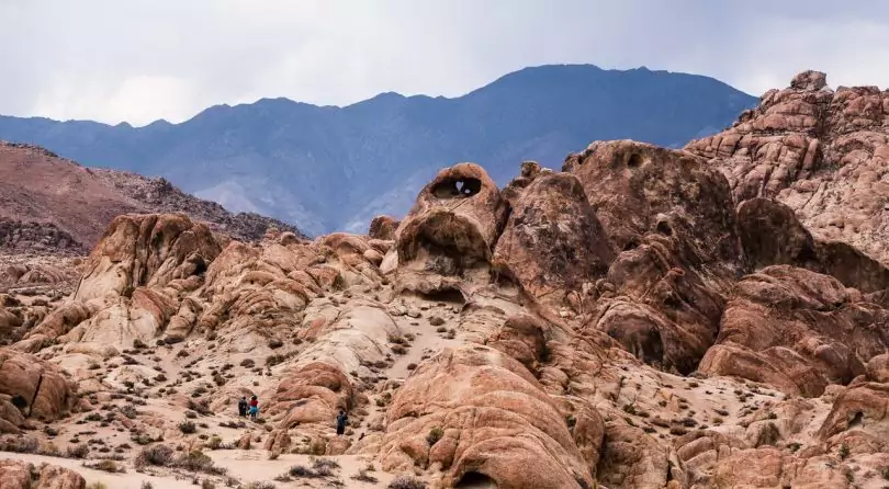 Brown Rock on Mountain