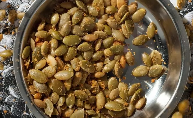 Pumpkin Seeds with barbecue