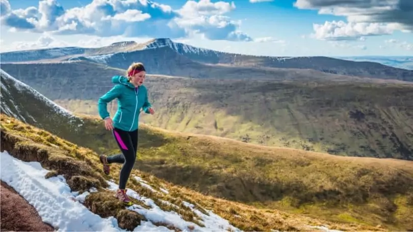 running-hiker