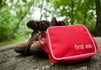 First Aid Kit and a Pair of Shoes