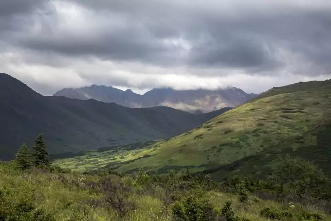 Flattop Mountain in Alaska