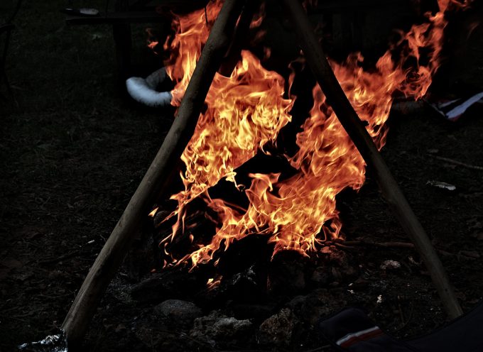 TeePee Campfire