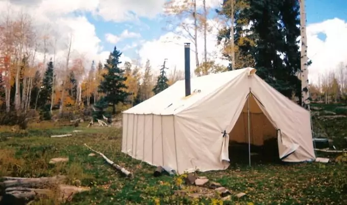 A good canvas tent is one you buy once