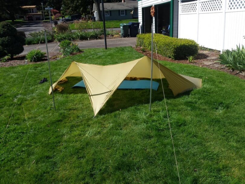 DIY Tarp Tent: Building a Shelter in the Wilderness - Hiking Tips and ...