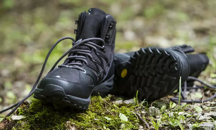 Image presenting hiking boots