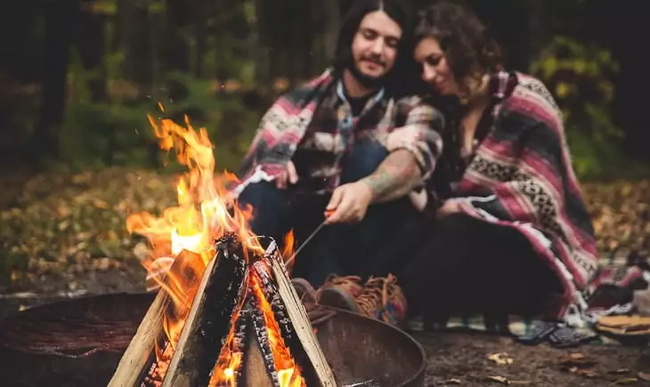 Caravanning Camping Can Be Romantic