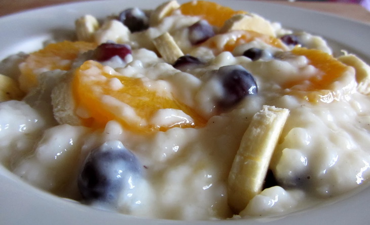 Fruity Rice Pudding