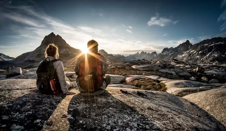 Hiking in East Greenland