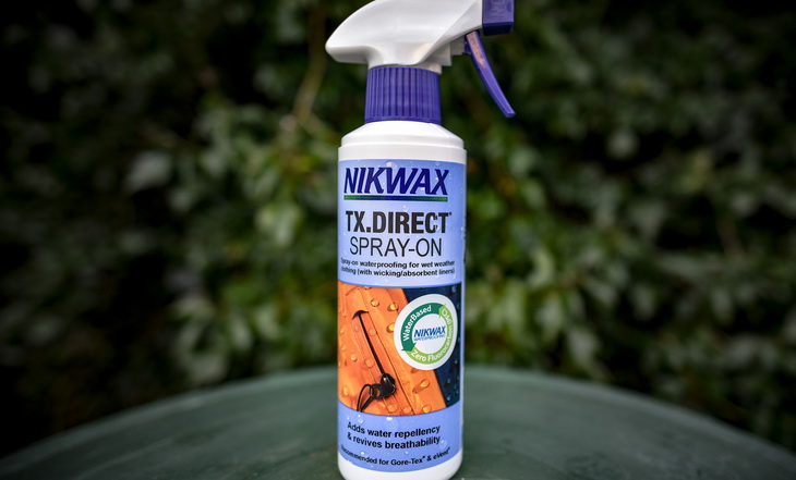 Nikwax spray-on treatment