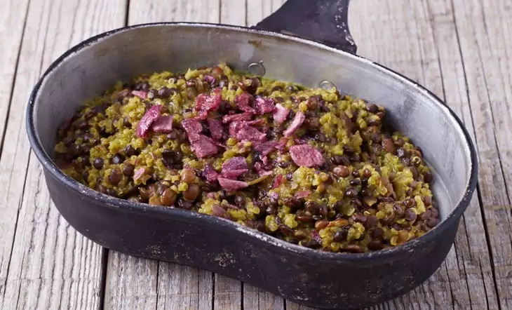 Quinoa, Lentil and Kale Stew