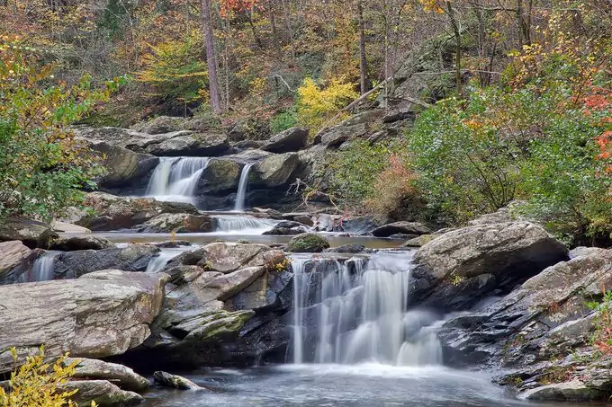 Talladega National Forest falls