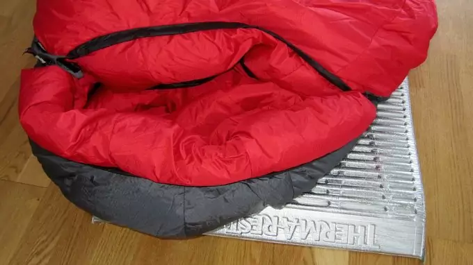 hood of bison sleeping bag