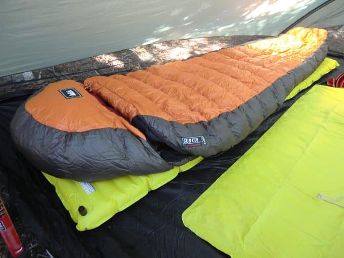 sleeping bag synthetic