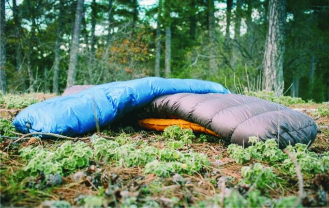 two-sleeping-bags