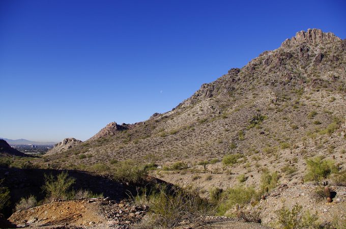 The Piestewa peak in phoenix