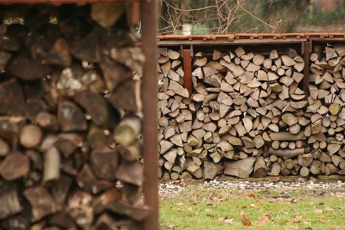 A storage of wood