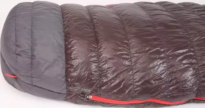 Image showing the footbox of the Nemo Nocturne Sleeping Bag