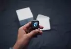 A newly unpacked smartwatch