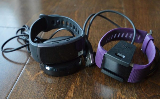fitness trackers charging