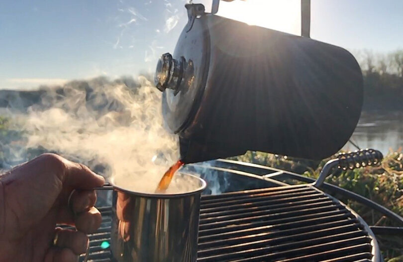 camping coffee pot