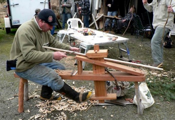 making a hunting bow 
